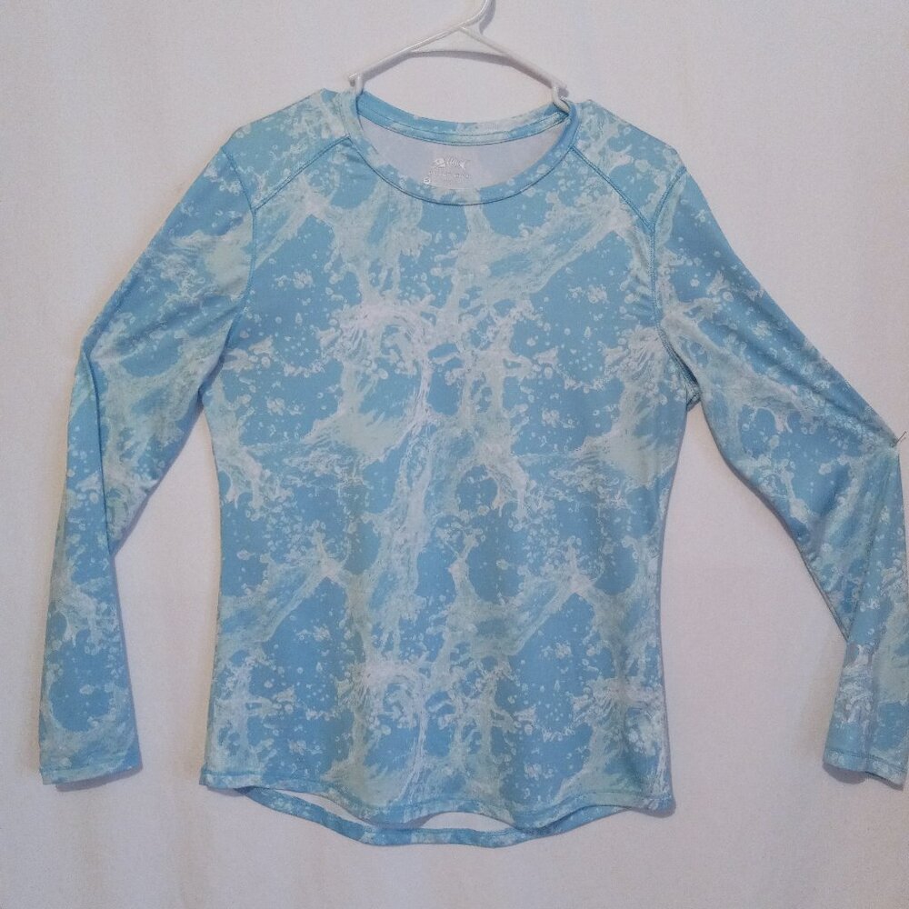 Silver Bait Spandex Long Sleeve Size S Activewear Womens' Shirt